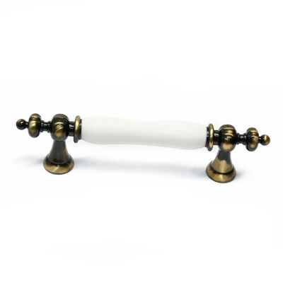 Tomurcuk Porcelain Handle 096 Brushed Antique Patternless - 1