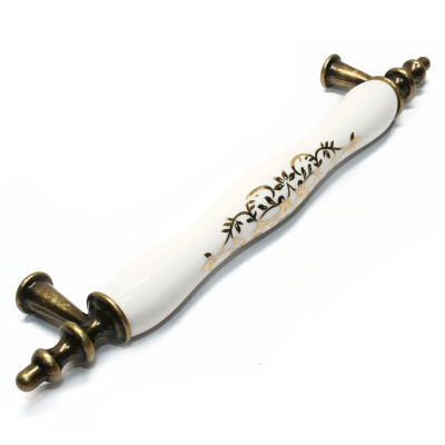 Tomurcuk Porcelain Handle 128 Cabinet-Antic Pattern Gilded - 3