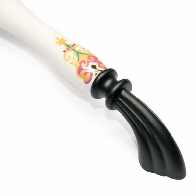 Tomurcuk Porcelain Handle 160 Black Pattern Black - 2