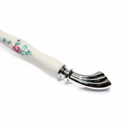 Tomurcuk Porcelain Handle 192 Chrome Pattern - 3