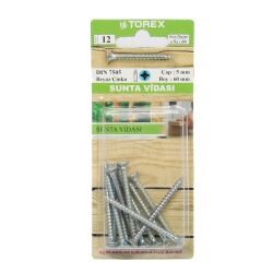 Torex Sunta Vidası 5 x 60 1 Paket: 7 adet - 1