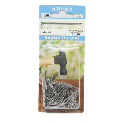 Torex Wire Nail Headless 10/30 Matte (1Pack: 93 Pieces) - 1