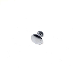 Tvt Handle Button Dotted Chrome - 1