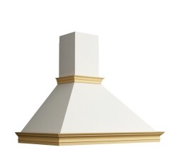 Ukinox Camilla Cooker Hood Cream Colour - 1