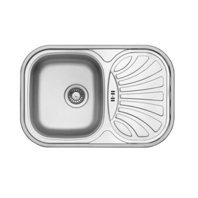 Ukinox Kitchen Sink Galant 70 Countertop Right E344 - 1