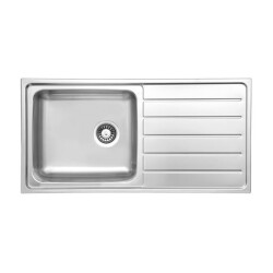 Ukinox Kitchen Sink HS100 Stainless - 1