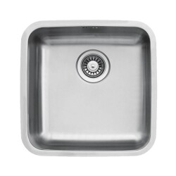 Ukinox Sink D 400 40X40 Under Counter Decorated E361 - 1