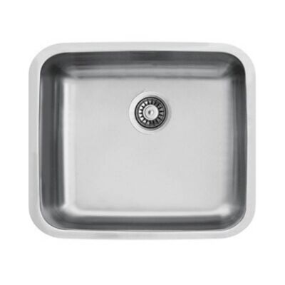 Ukinox Sink D 500 50X40 Under Counter Stainless E754 - 2