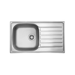 Ukinox Sink Hypnos 50 Stainless 50x86 Right - 1