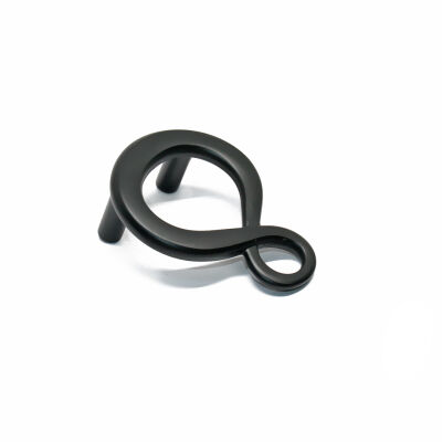 Umut Handle Button 32Mm 99 Matte Black - 2