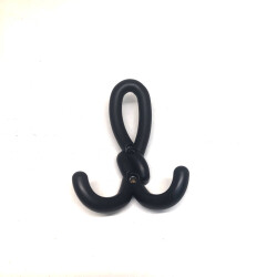 Umut Hanger Small Knot Matte Black - 1