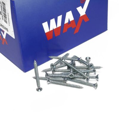 Wax Chipboard Screw 3.5X40 (500 Pieces) - 1