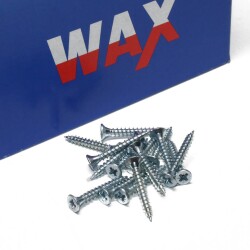 Wax Chipboard Screw 4.0X30 (500 Pieces) - 2