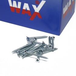 Wax Chipboard Screw 4.0X40 (500 Pieces) - 2