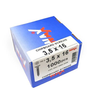 Wax Sunta Vidası 3.5x16 (1000 Adet) - 1