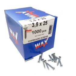 Wax Sunta Vidası 3.5x25 (1000 Adet) - 2