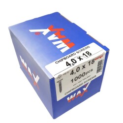 Wax Sunta Vidası 4.0x18 (1000 Adet) - 1