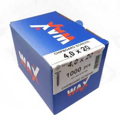 Wax Sunta Vidası 4.0x20 (1000 Adet) - 1