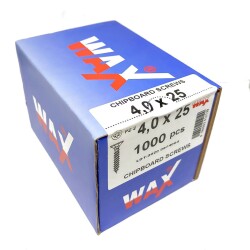 Wax Sunta Vidası 4.0x25 (1000 Adet) - 1