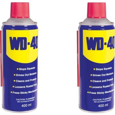 Wd-40 Çok Amaçlı Pas Sökücü 400 ml (2 Adet) - 1